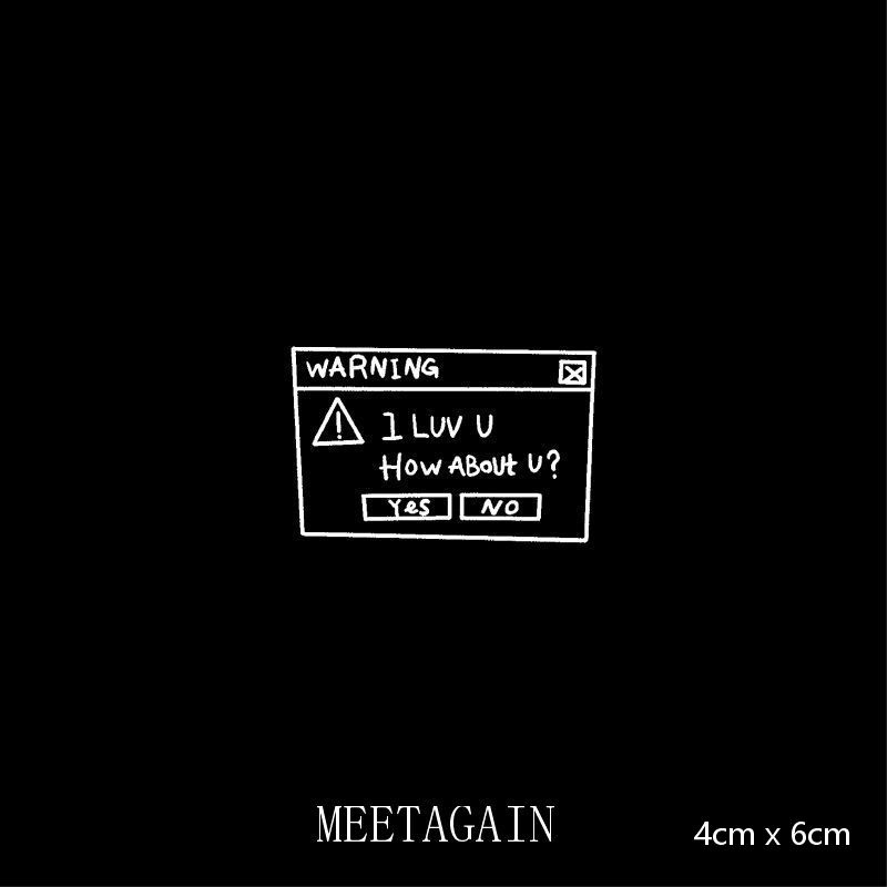【MEET Magic Tattoo】Miếng Dán Hình Xăm Tạm Thời S-016 Kháng Nước 4cm X 6cm