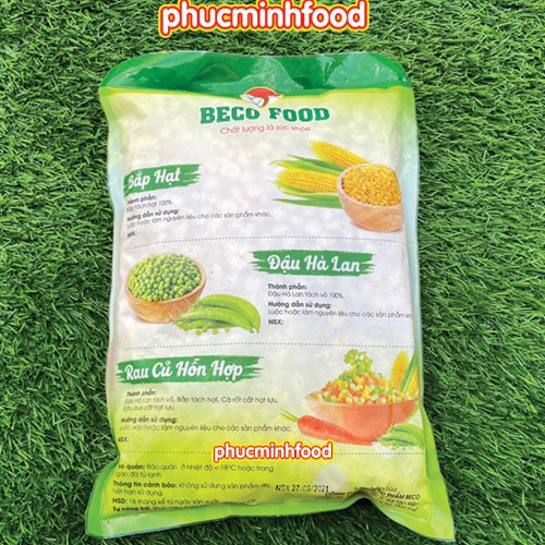 Bắp Hạt Mỹ Beco 1kg dùng để xào hoặc nấu ăn rất thơm ngọt và vệ sinh