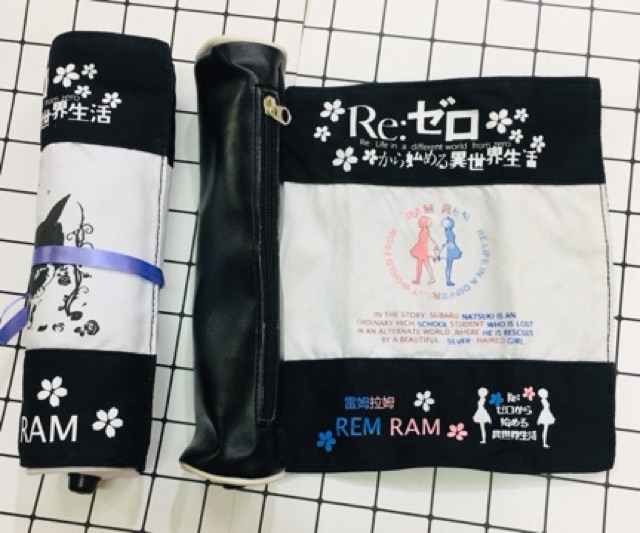 Ví bút bóp viết anime ram rem miku kantaicolection