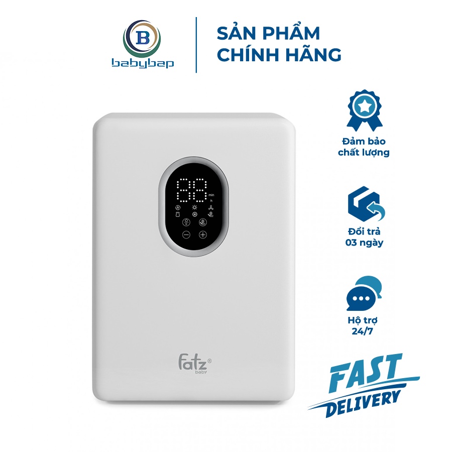 Máy Tiệt Trùng Sấy Khô UVC – LED Fatzbaby 19Lít KING 3 – FB4733BT Cảm Ứng Thông Minh Và Hiện Đại