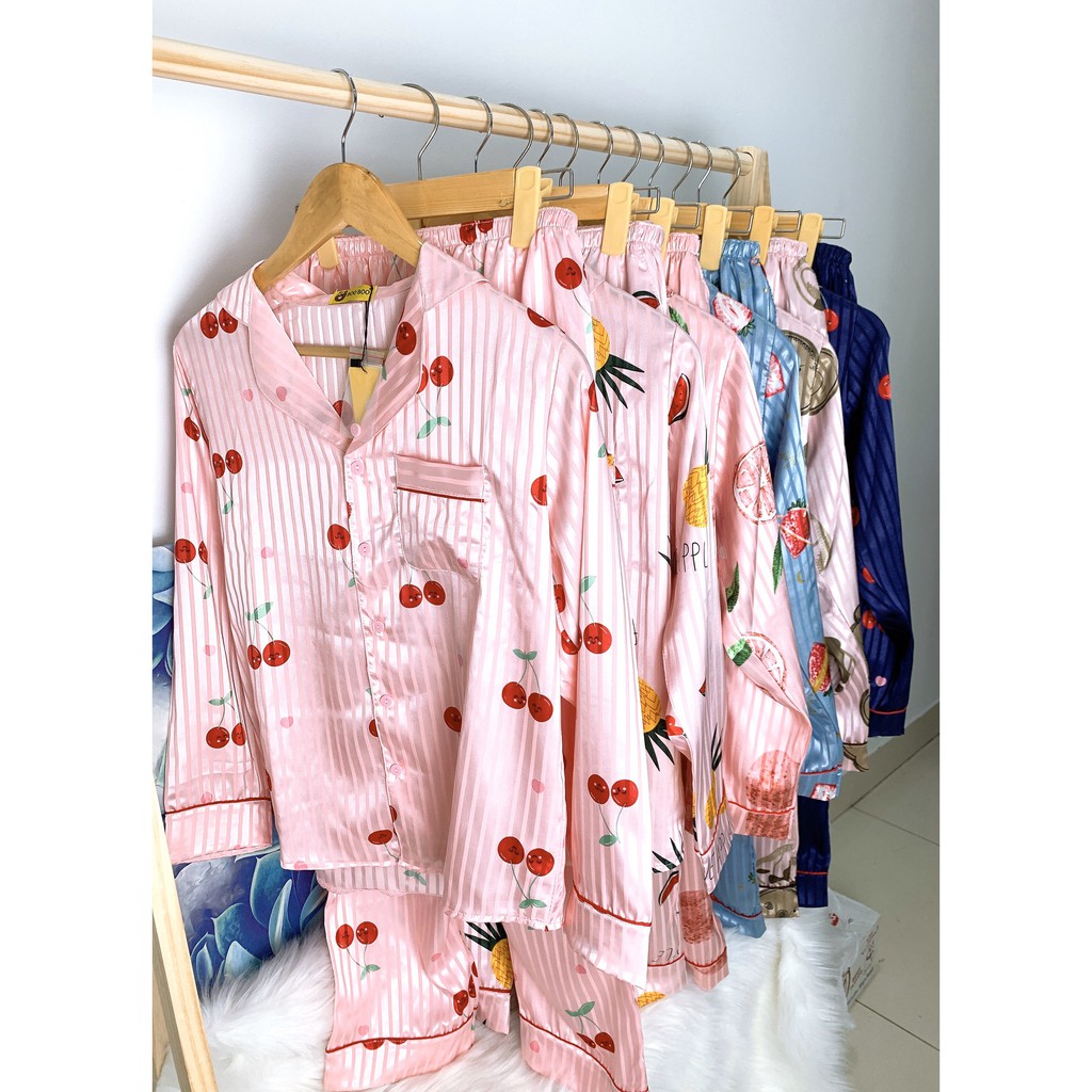 Đồ bộ pijama Gấm cao cấp - TDQD