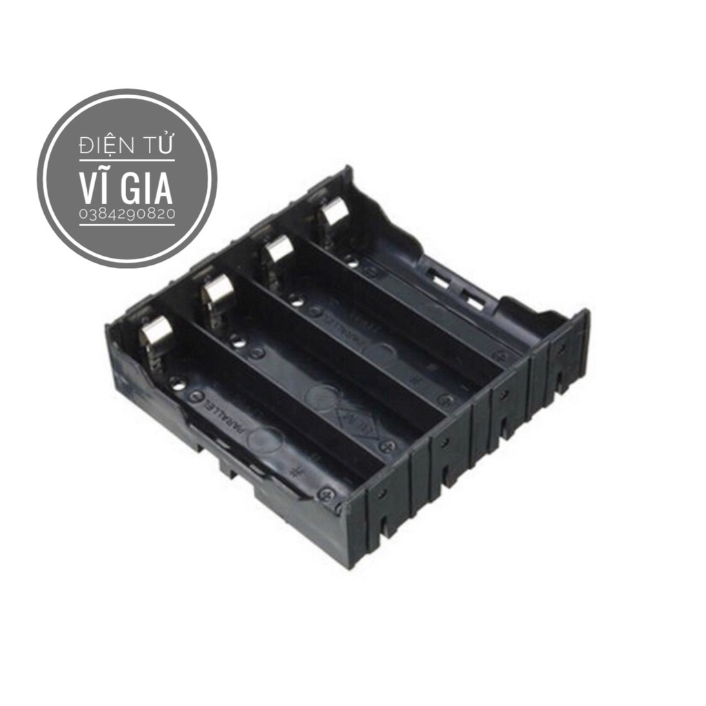 Khay 4 pin 18650 Chụi tải cao