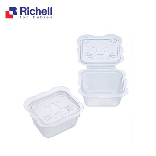 Set hộp chia thức ăn dặm Richell chính hãng, hộp trữ đông đồ ăn dặm, dashi cho bé SAMI KIDS