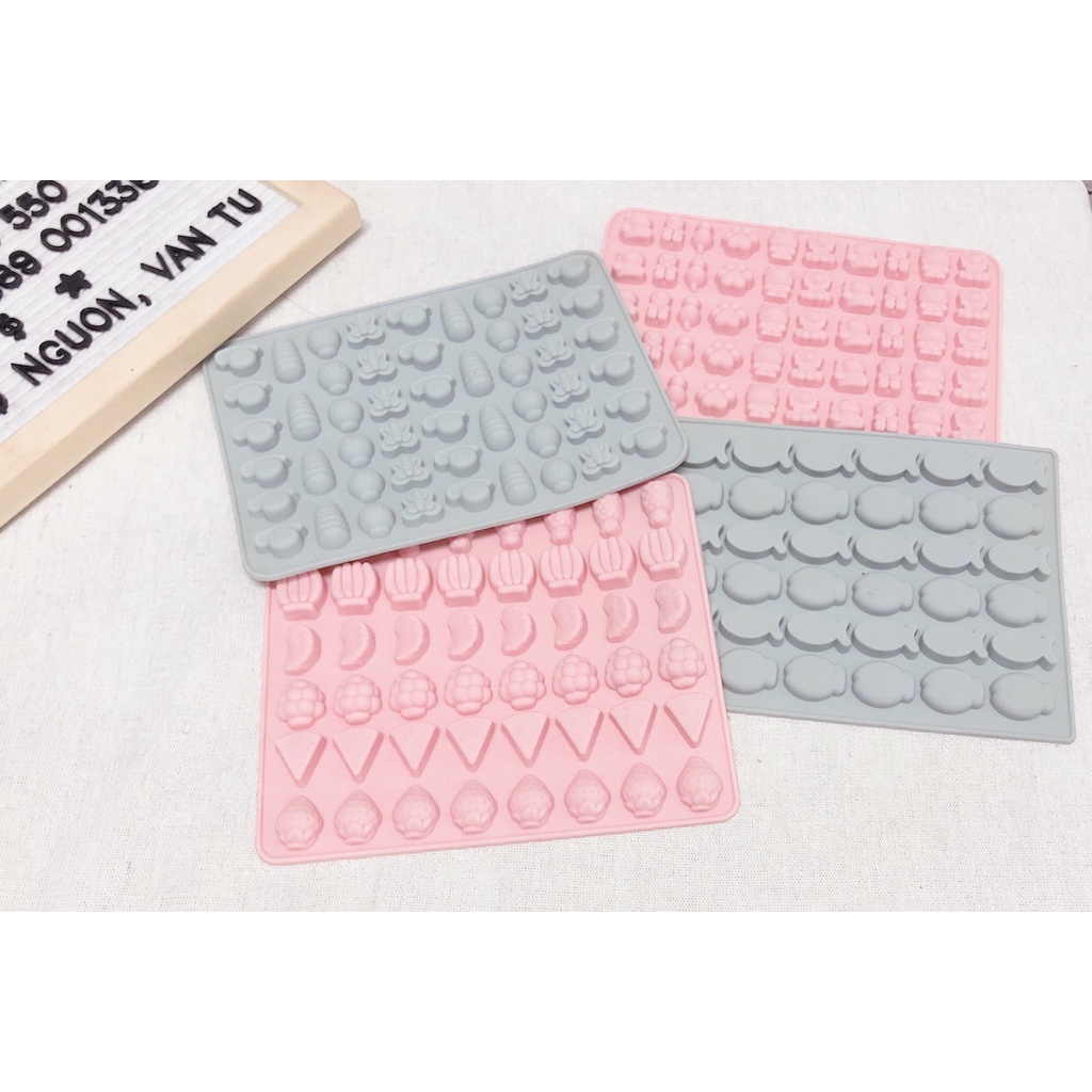 (Ảnh thật - Hàng chính hãng) Khuôn dẻo silicone làm kẹo chip chip