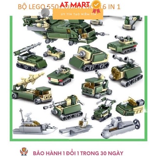 BỘ ĐỒ CHƠI lego XẾP HÌNH LEGO quân đội 16 in 1 - 33 Tạo Hình