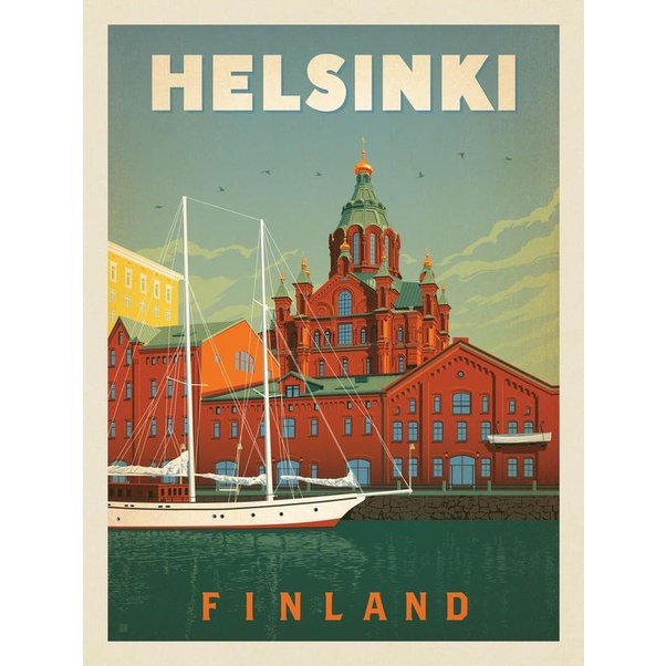 Bộ tranh đính đá 5D tự làm hình phong cảnh Thái Lan 30x40