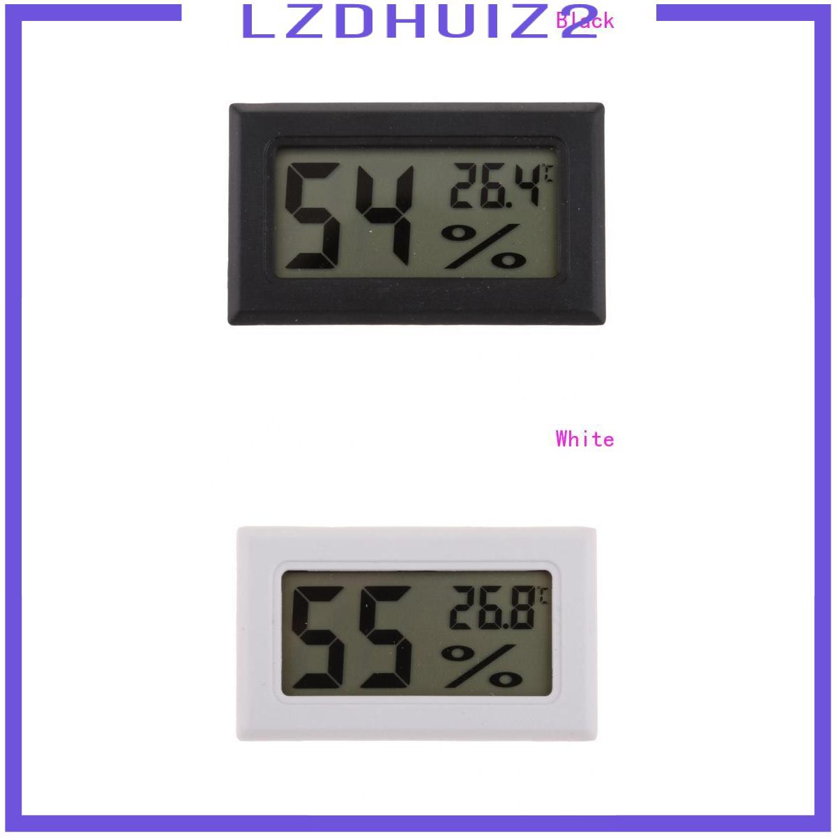 Đồng hồ đo nhiệt độ và độ ẩm kỹ thuật số với màn hình LCD chất lượng cao cho tủ lạnh