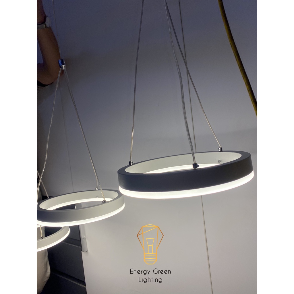 Đèn Thả Trần Energy Green Lighting 3 Vòng Tròn TLVM20x3 Kiểu Dáng Hiện Đại - 3 Chế Độ Ánh Sáng - Có Video Thực Tế