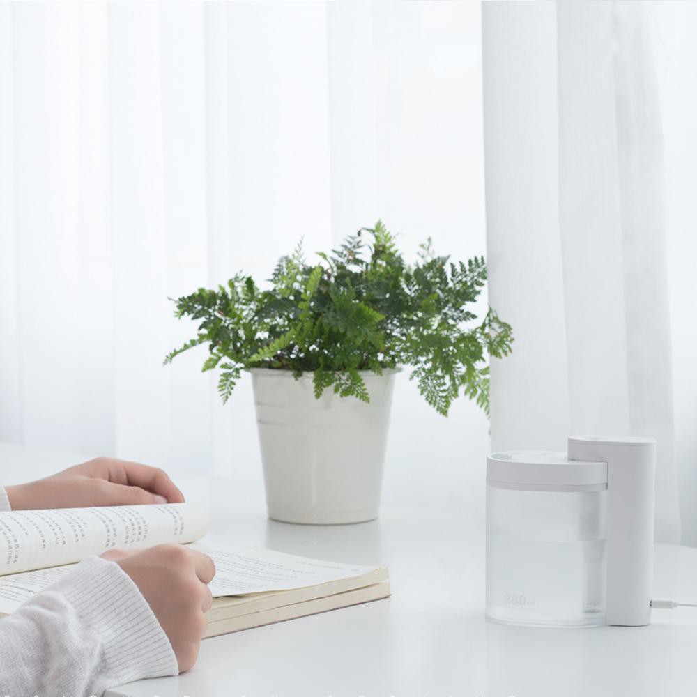 Xiao mi Mijia Sothing Air Humidifier Household Desktop Mute Purifier Geometric Electric Diffuser Water Nebulizer USB Ch