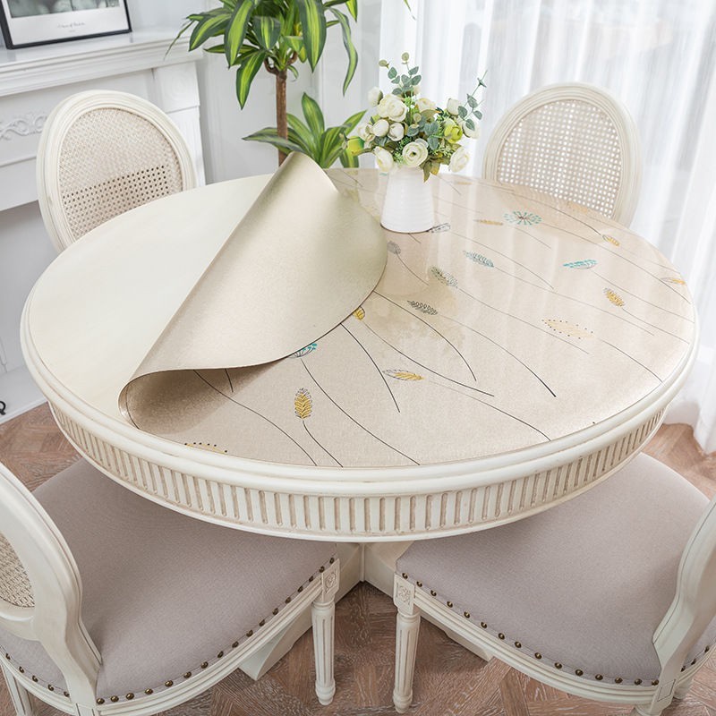 Khăn trải bàn chống thấm - tấm trải bàn pvc chống thấm cách nhiệt  phong cách Bắc Âu 05