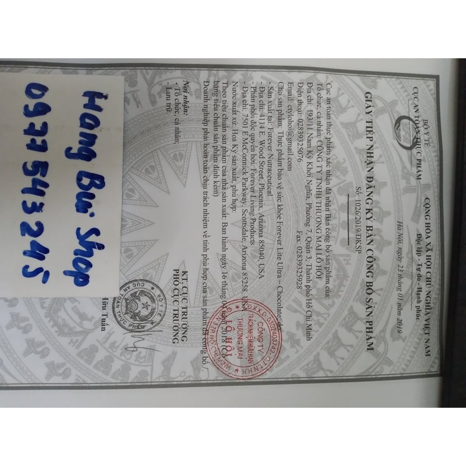 Thực Phẩm Bổ sung Forever Lite Ultra - chocolate 471flp | BigBuy360 - bigbuy360.vn