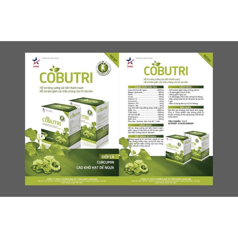 Cobuitri hỗ trợ người bị trĩ