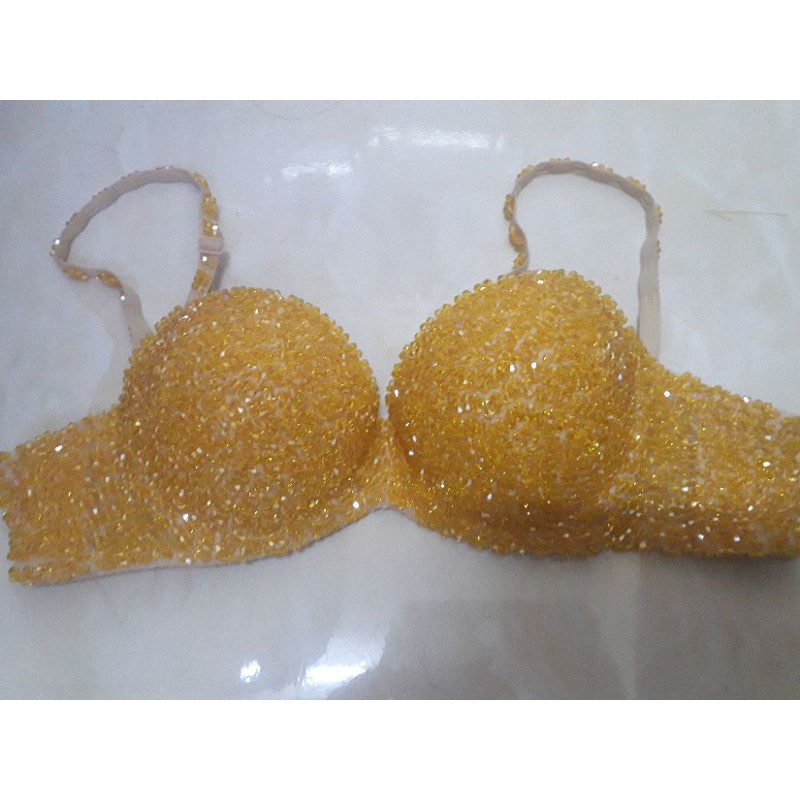 Áo  ngực đính hạt pha lê sang chảnh