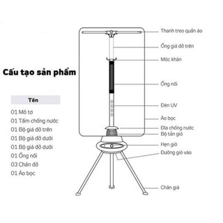 Mã 1511elsale hoàn 7% đơn 300k tiross-việt nam máy sấy quần áo tiross - ảnh sản phẩm 7