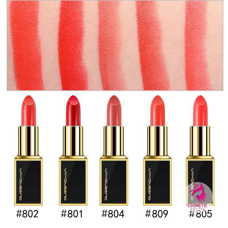 Son Thỏi QUEENCHAN Dưỡng Ẩm Lâu Trôi Vỏ 2 Màu Sang Chảnh P20 | BigBuy360 - bigbuy360.vn