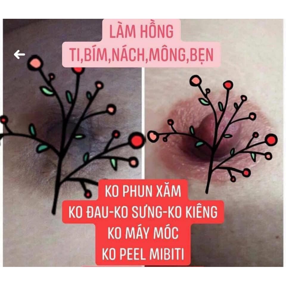 Chống Thâm Môi - Làm Hồng Nhũ Hoa - Vùng Kín Pei Mei | BigBuy360 - bigbuy360.vn