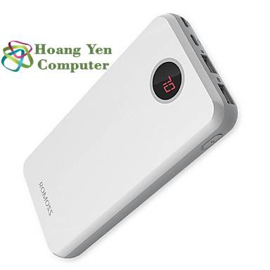 Sạc Dự Phòng 20000mAh Romoss Horus 20 2 Cổng Input - BH 1 Năm | Romoss HO20 20000mAh