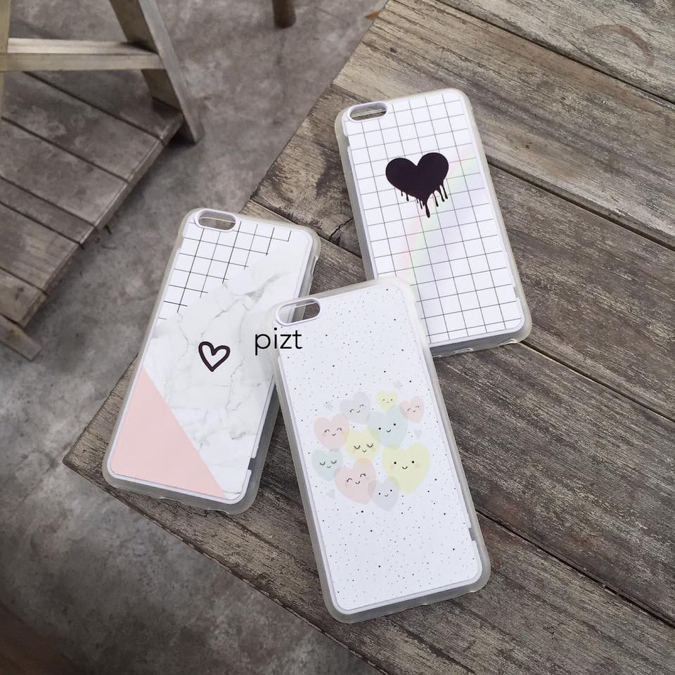 Ốp in hình VIỀN SILICONE TRONG