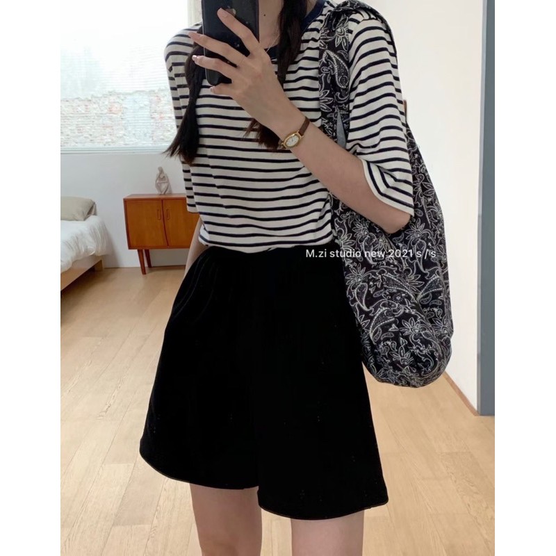 Quần Short Cotton lửng