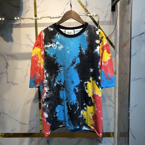 Áo Thun Loang Form Rộng Tay Lỡ Unisex Phối Đồ Cá Tính