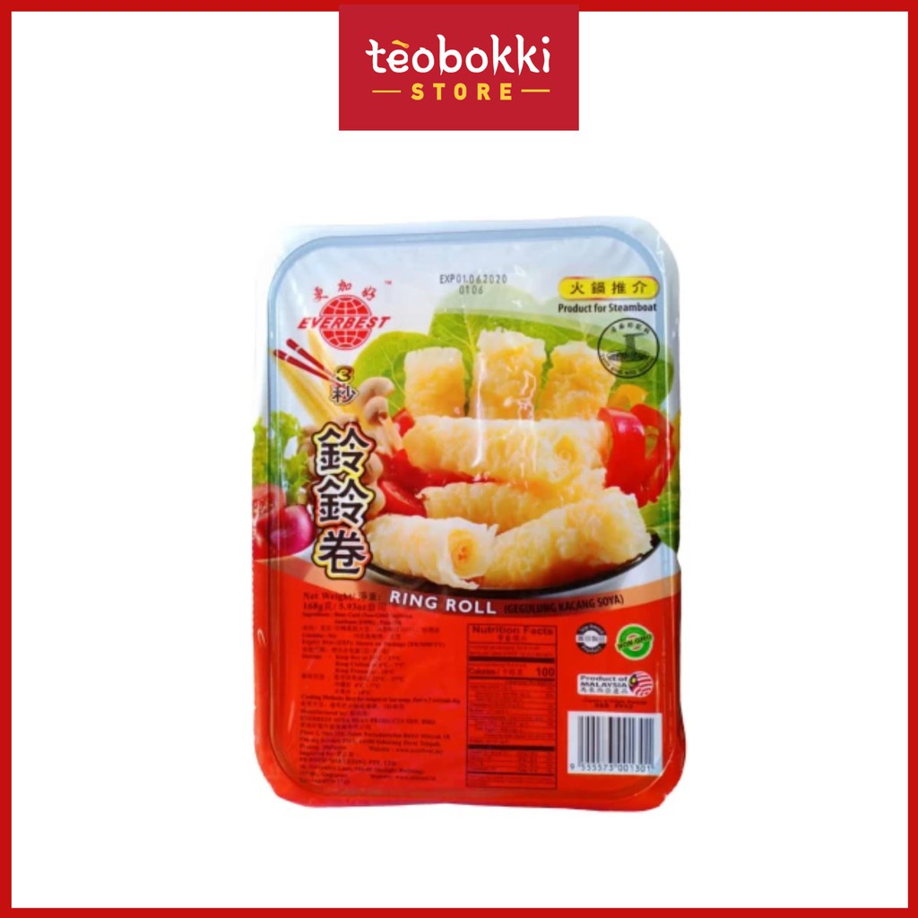 [SHIP HCM] Tàu hủ ky cuộn 168g