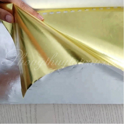 Giấy Tráng Kim lớn 24*46cm