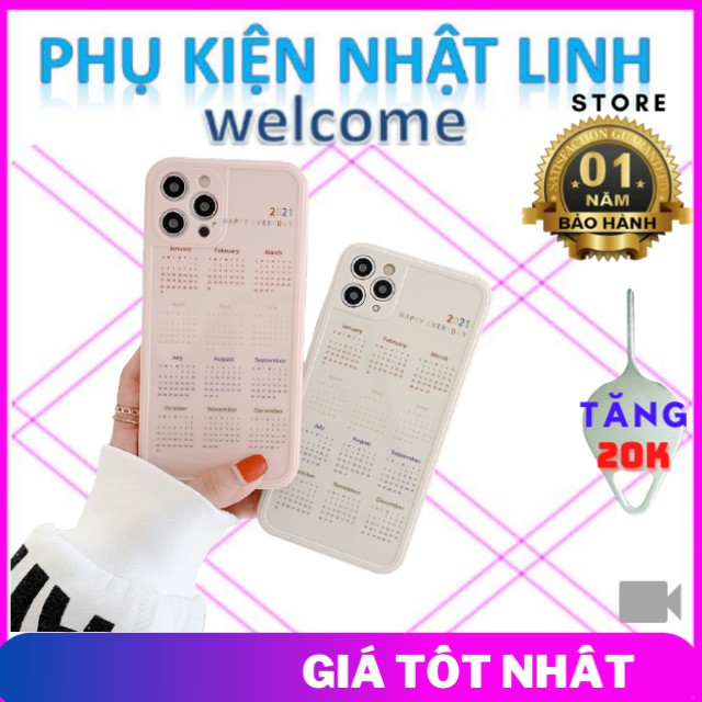 Ốp  Lưng iphone 11, Lịch Vạn Niên 6s/6plus/6splus/7/8/7plus/8plus/x/xs/xsmax/11/11promax/12/12promax AG-1
