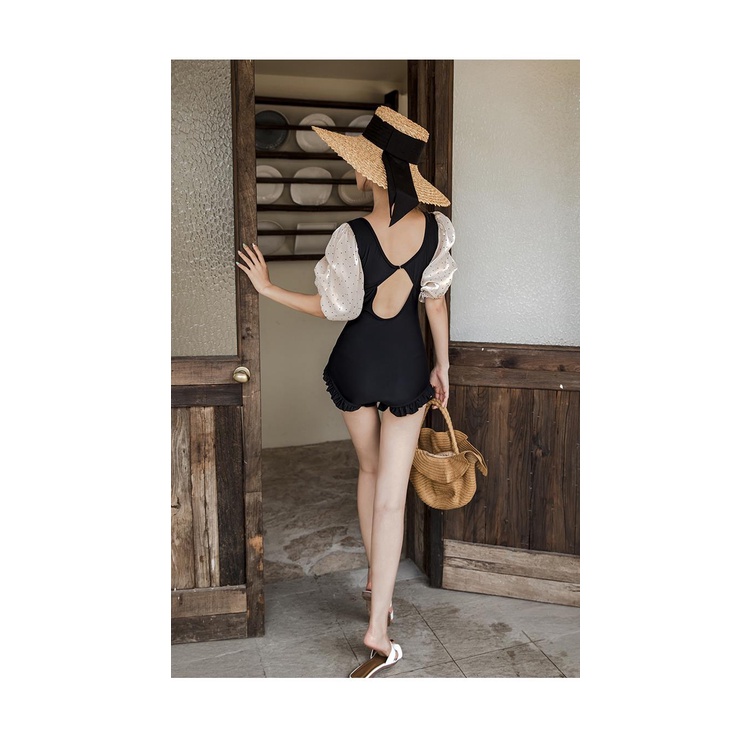 Bộ Đồ Bơi Một Mảnh Phong Cách Mori Mẫu Mới Thời Trang Mùa HèCho Nữ