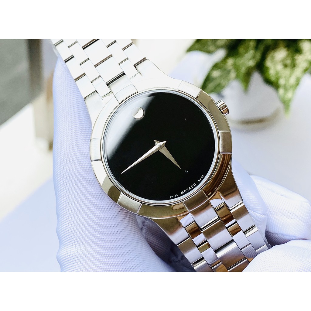 Đồng hồ nam chính hãng Movado Metio Black 0606203 For Men