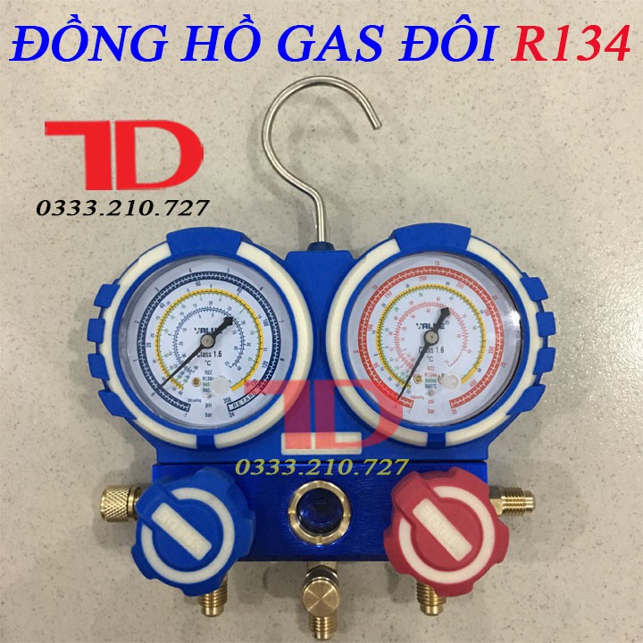 Đồng hồ gas đôi không dây VALUE R134