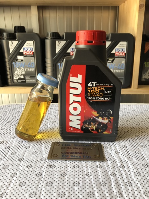 Nhớt MOTUL H-tech 100 10w40 tổng hợp