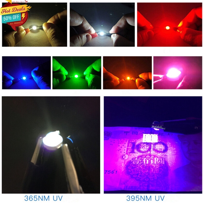 【✨Available✨】Set 10 đèn LED siêu sáng 1W cho sân khấu | BigBuy360 - bigbuy360.vn