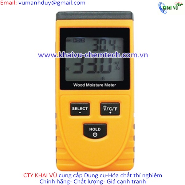 MÁY ĐO ĐỘ ẨM GỖ BẰNG CẢM BIẾN GM630