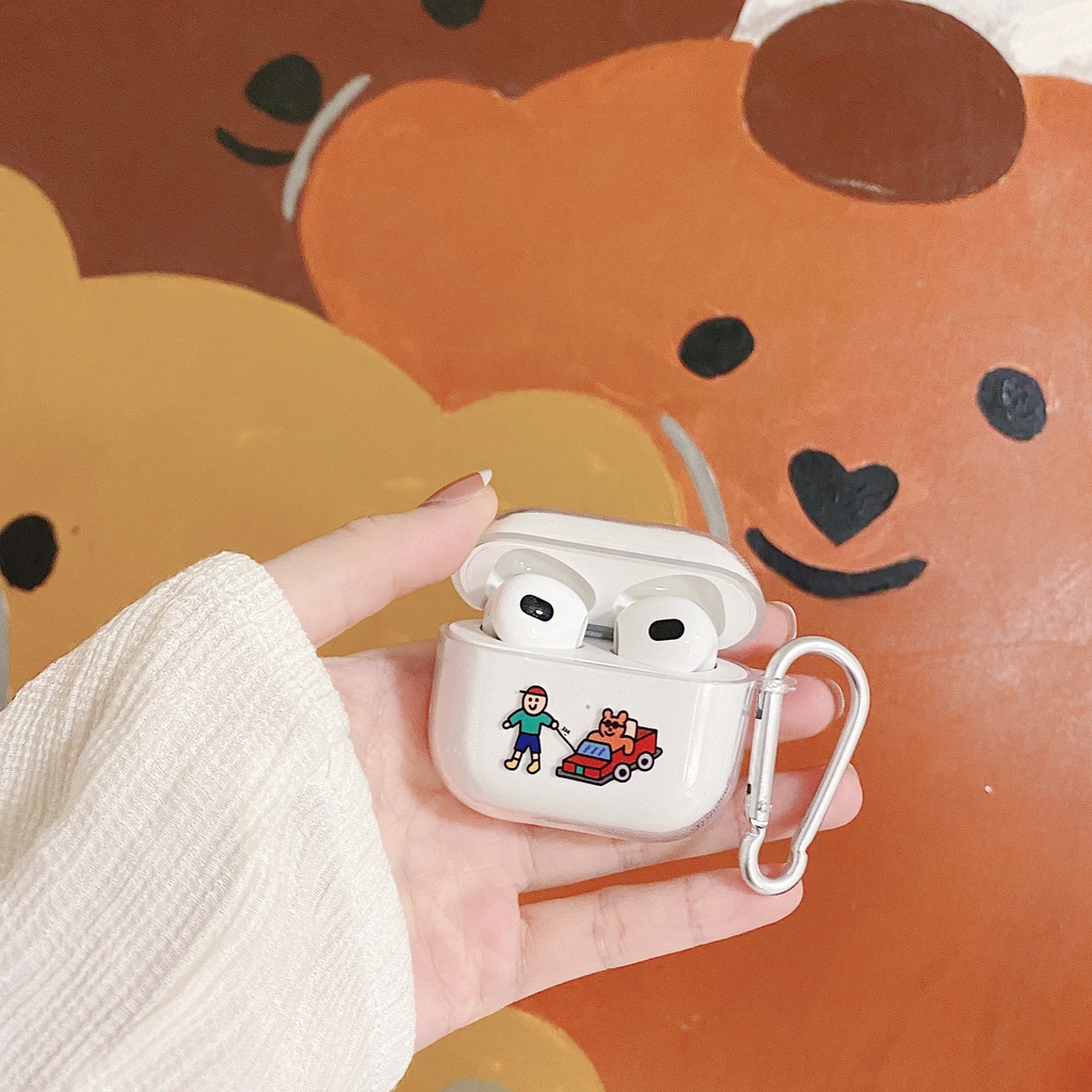 Vỏ bảo vệ hộp sạc tai nghe tai nghe AirPods Pro AirPods 3 / 3rd / 2 / Pro / 1 / 2Gen chất lượng cao