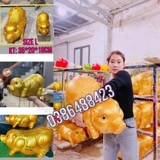 Heo đất - Lợn đất tiết kiệm vàng đồng đẹp