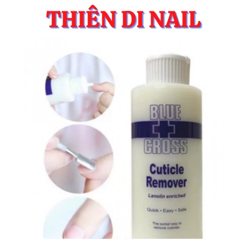 Dung dịch tẩy da chết Blue Cross, nước tẩy da chết siêu nhanh Thiên Di Nail