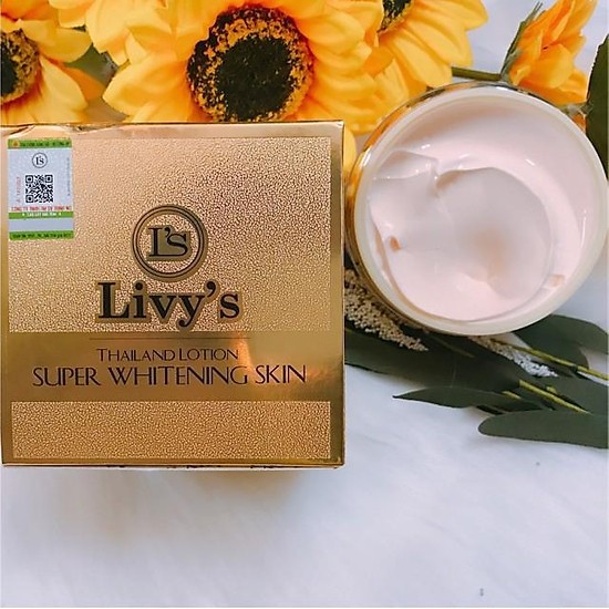 KEM BODY LIVY'S VÀNG THÁI LAN TRẮNG DA MỊN DA KHÔNG BẾT