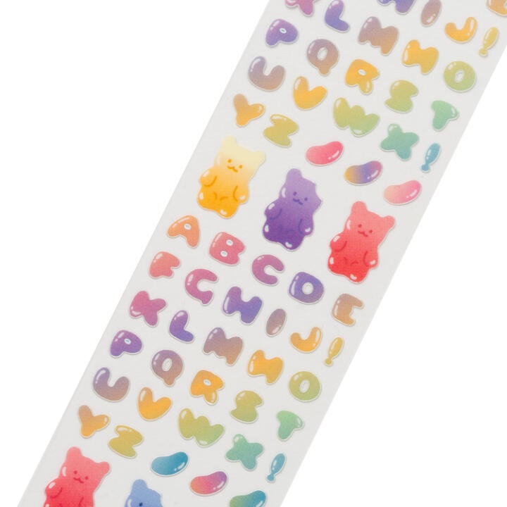 Sticker Hologram ARTBOX Hàn Quốc Hình Gấu Gummy Và Jelly Xinh Xắn