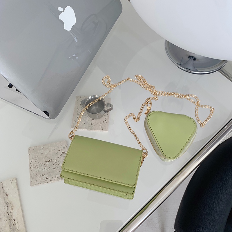 Túi Đeo Chéo mini Hình Bao Thư Màu Đỏ 2022 2 Trong 1 Thời Trang Mùa Hè Mới Cho Bạn Gái