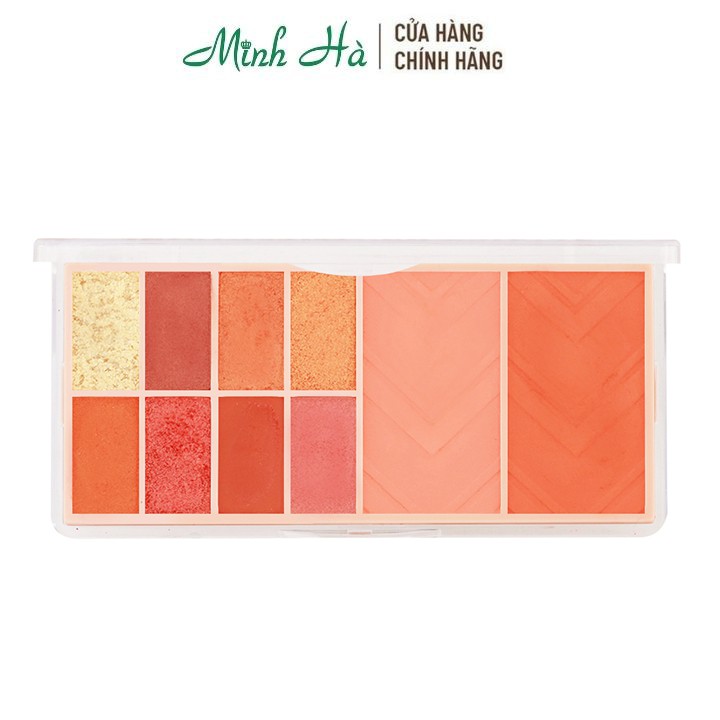 Bảng phấn mắt và má hồng Sivanna Colors Infatuated Pro Palette HF5021