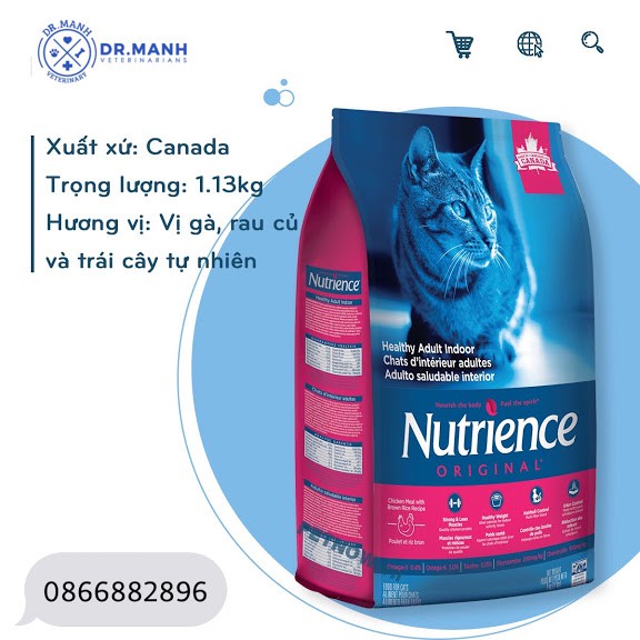 5kg Hạt Indoor Nutrience Cho Meo Trưởng Thanh Nutrience Original Adult Indoor For Cats Shopee Việt Nam