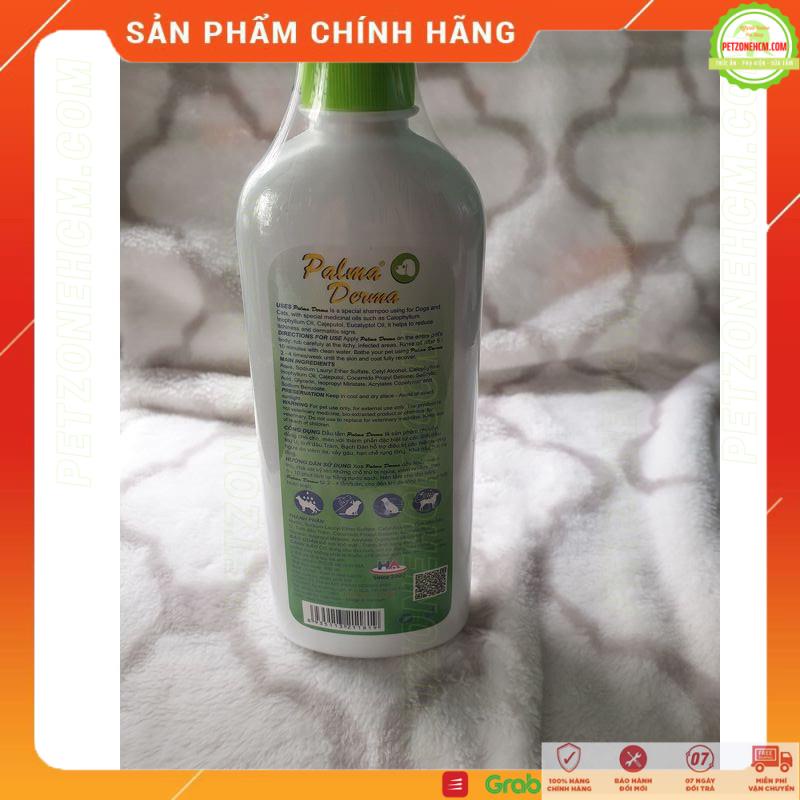 Sữa tắm cho chó mèo💥 FREESHIP 💥 Fay Palma Derma - 300ml - chữa ngứa-dị ứng-viêm da-vảy gầu-giảm rụng lông cho chó mèo