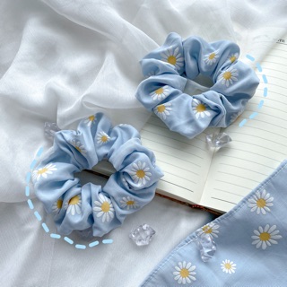 Dây cột tóc/ Scrunchies hoa cúc