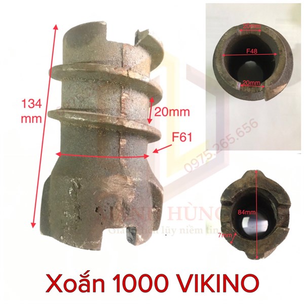 Soắn 1000 VIKINO máy nổ máy trà trắng máy gặt máy thái phụ tùng mấy nông nghiệp