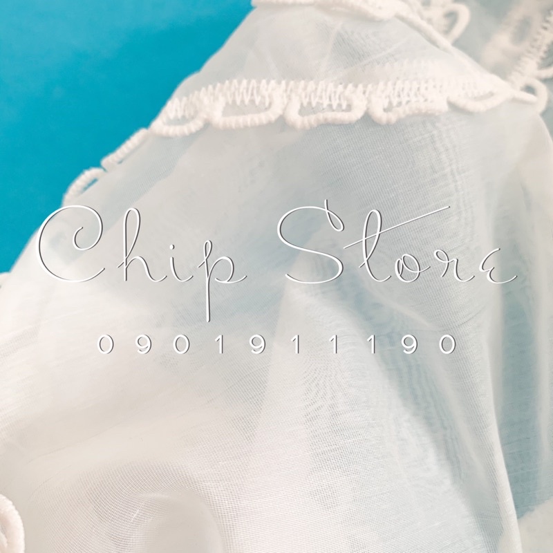 ÁO SƠMI ORGANZA CAO CẤP HOA THÊU KOREA HÀNG CHUẨN - ORDER