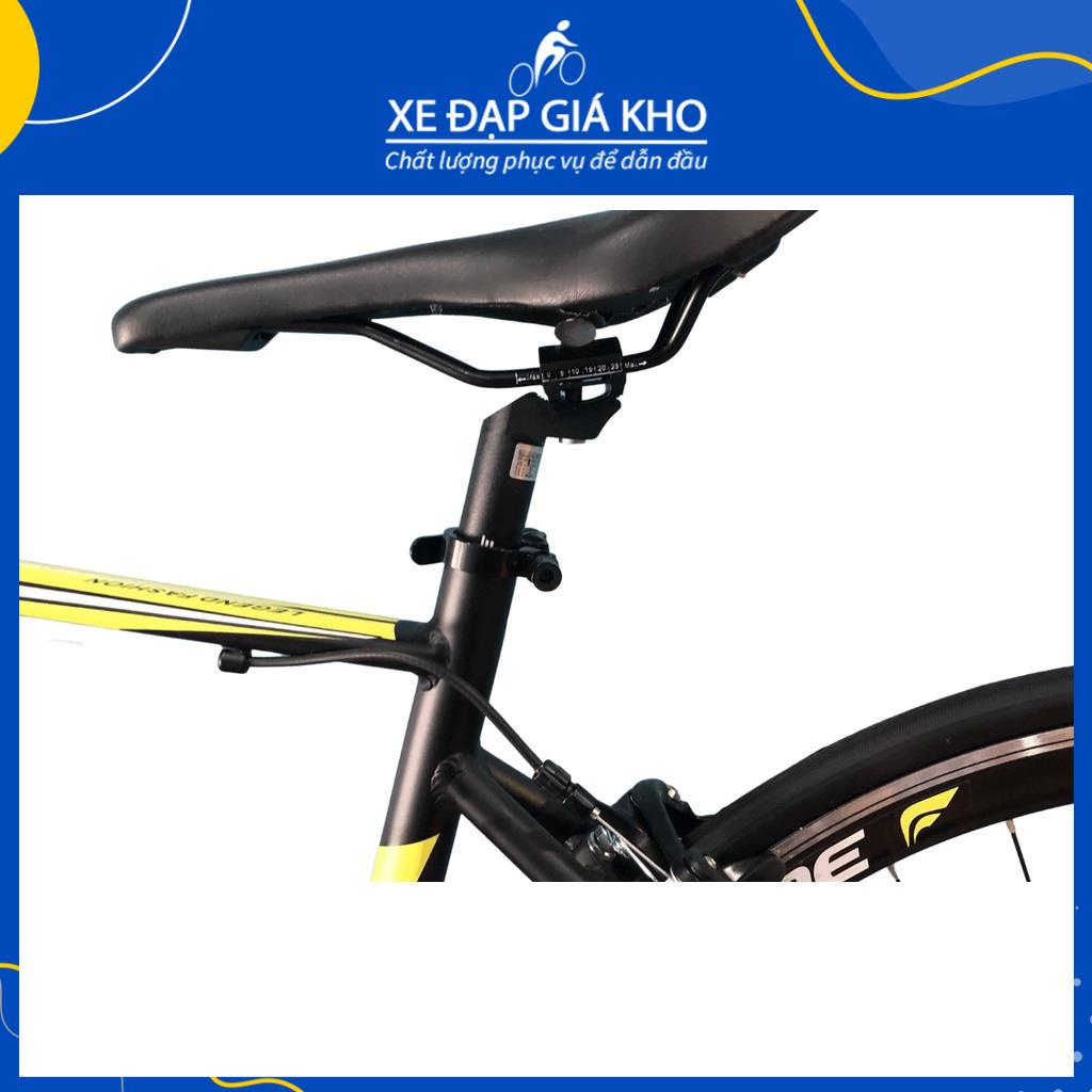 Xe Đạp Đua Black Line Khung Nhôm Cổ Cong