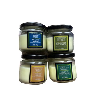 Nến thơm Soy blend scented candle-nến vnxk- hương gỗ, muối biển, thảo mộc - marine moss, oakmoss, sea salt, thư giãn nhẹ