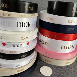 Dior cuộn dây ruy băng lụa dùng gói quà / trang sức diy
