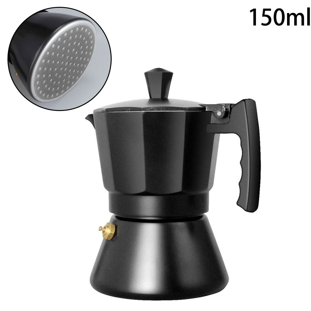 Bình Pha Cà Phê Espresso đun siêu tốc hợp kim nhôm cao cấp Moka Pot 150/300ml