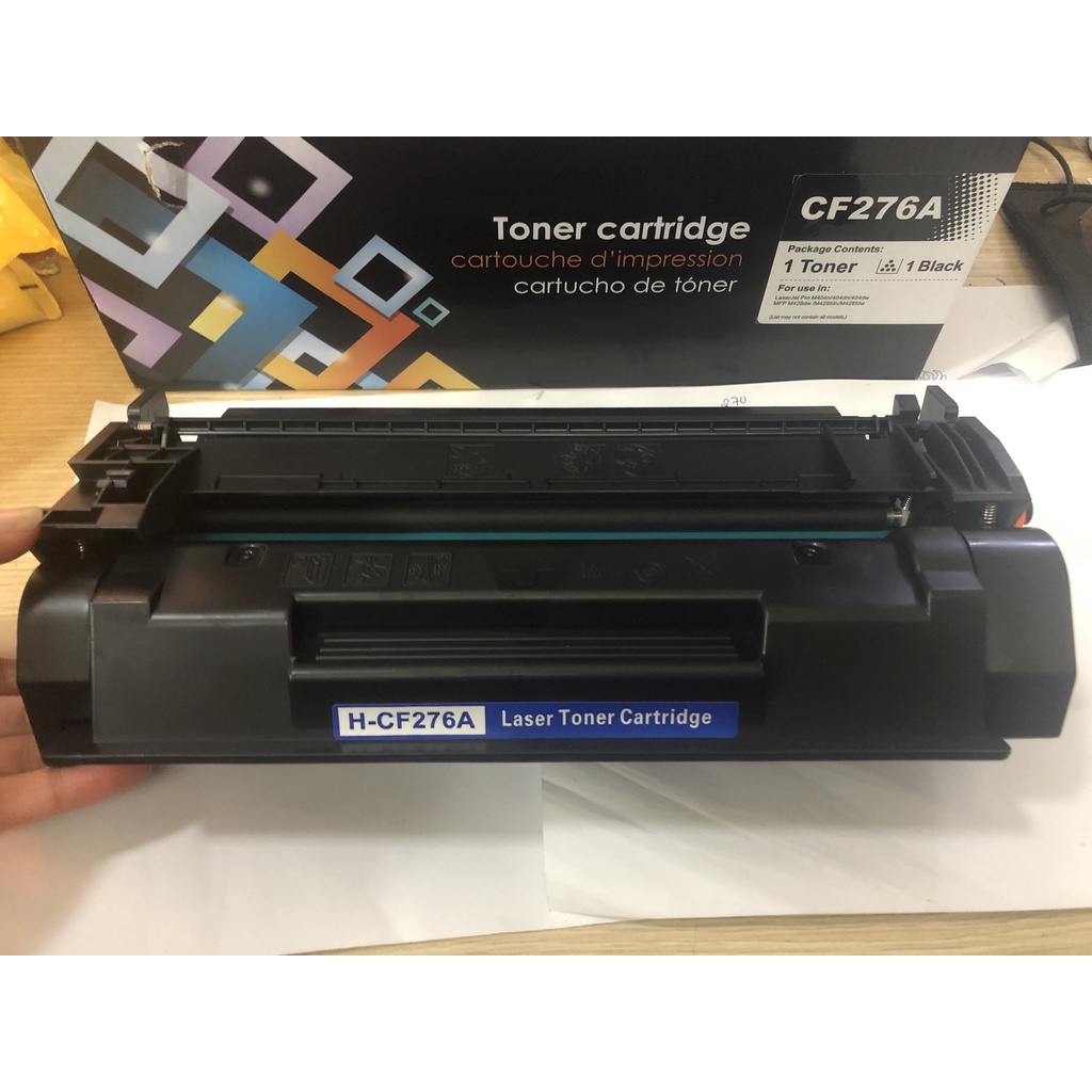 Hộp mực 76A CF276A CRG057 276 cho máy in HP M404n M404dn M404dw M428DW Canon LBP 223dw 226dw